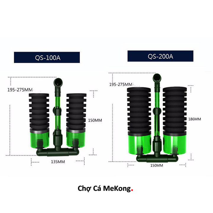 thông số kỹ thuật lọc qs