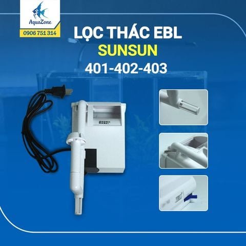Hệ thống lọc tạo thác Sunsun EBL tăng thẩm mỹ cho hồ cá