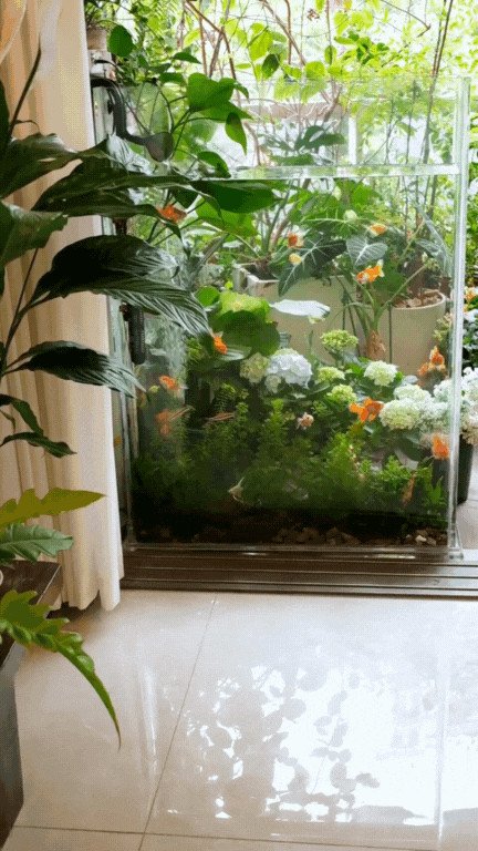 Kiểm tra hướng ban công để đặt bể cá hợp phong thủy