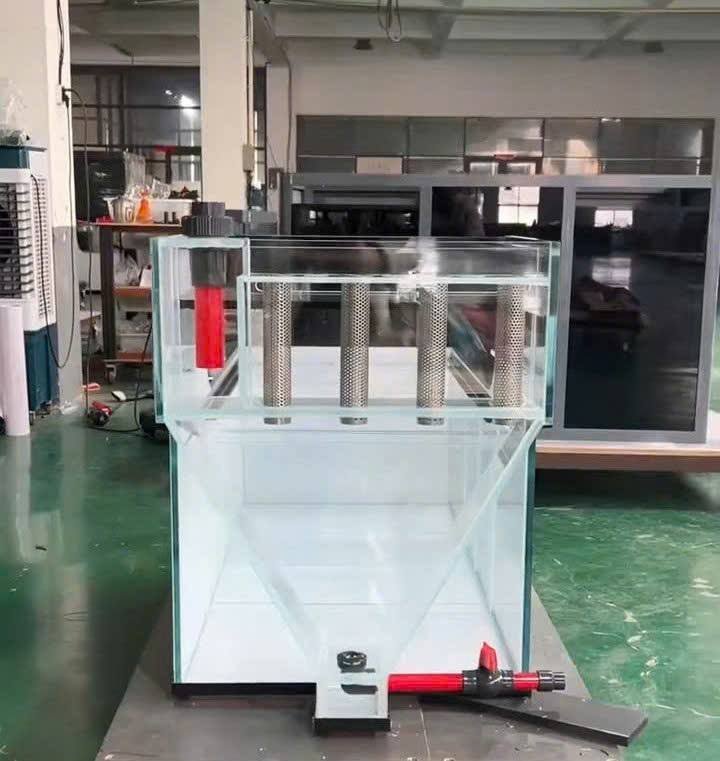 Sơ đồ lọc tràn dưới bể cá chuẩn, dễ hiểu cho người mới