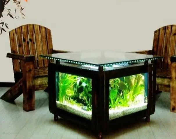 Các Mẫu Bàn Sofa Hồ Cá Đẹp Nhiều Người Yêu Thích