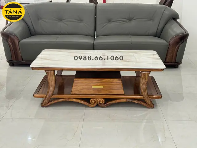 Bàn Uống Nước Bằng Bể Cá