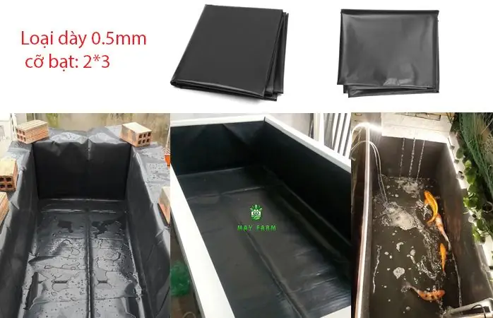 Đặc Điểm Bể Bạt Hdpe Của May Farm