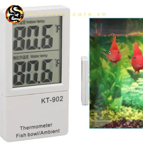 Nhiệt Kế Điện Tử Cho Bể Cá Kt902