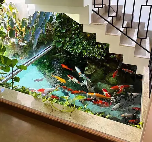 Cần Phải Có Đầy Đủ Bộ Lọc Cho Bể Cá Koi Trong Nhà