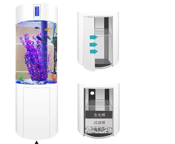 Bộ Lọc Bể Cá Trụ Tròn Thủy Sinh Nhập Khẩu Bc010