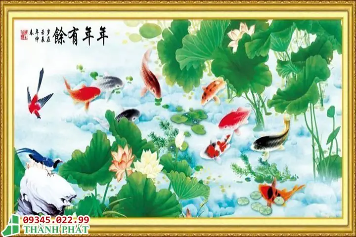 Ý Nghĩa Tranh Kính Cửu Ngư Quần Hội Trong Phong Thủy Ý Nghĩa Tranh Kính Cửu Ngư Quần Hội Trong Phong Thủy