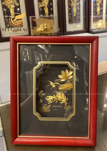 Bức Tranh Cá Chép Trông Trăng