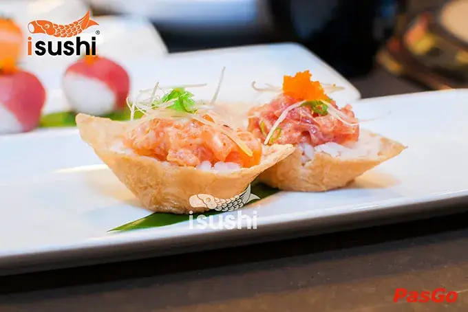 Chuỗi Isushi – Tận Hưởng Thực Đơn Hơn 40 Loại Sushi Nhật Bản