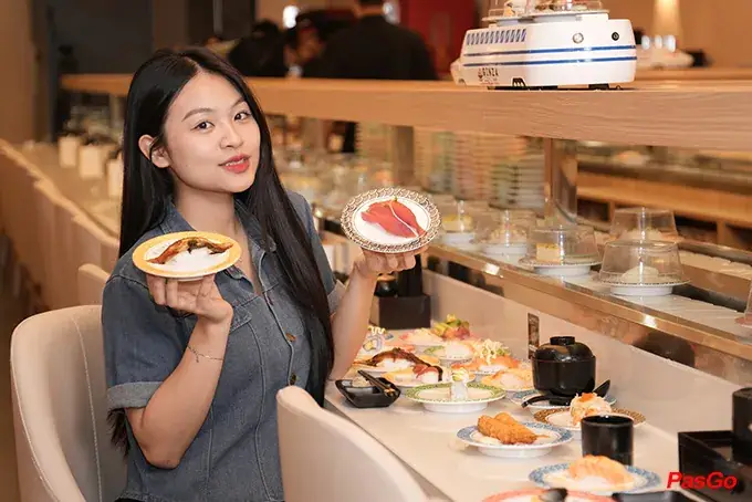 Ginza Sushi Express – Thưởng Thức Sushi Theo Cách Riêng Biệt