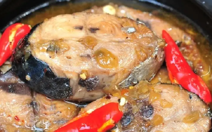 Cá Chẽm Kho Nước Dừa