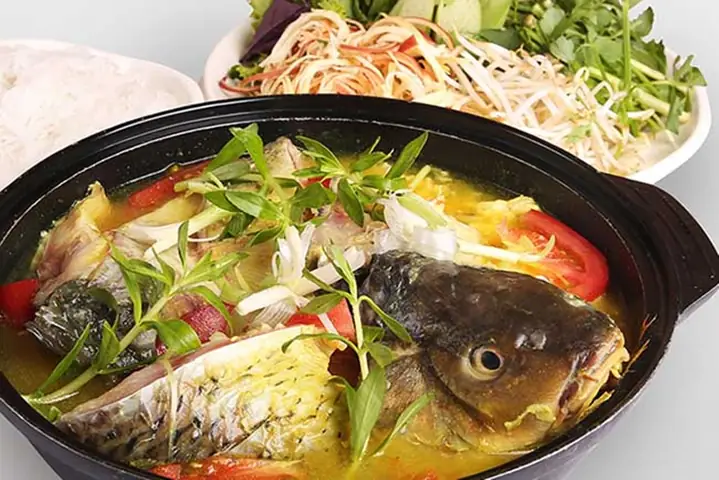 Cá Chẽm Nấu Lẩu