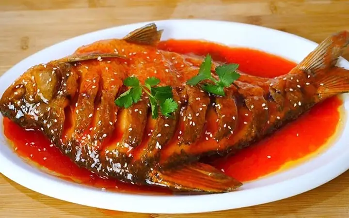 Cá Chẽm Sốt Chua Ngọt