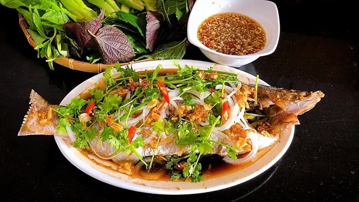 Cá Chẽm Hấp