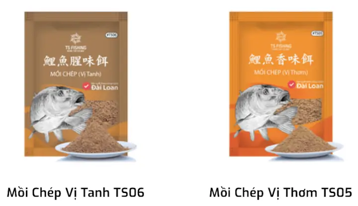Mồi Câu Cho Cá Chép Thường Sản Xuất Bao Nhiêu Loại?