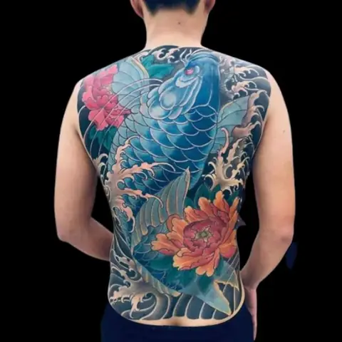 Hình Ảnh Cho Hình Xăm Cá Chép Màu Xanh Dương: Hình Ảnh Cho Hình Xăm Cá Chép Màu Xanh Dương: