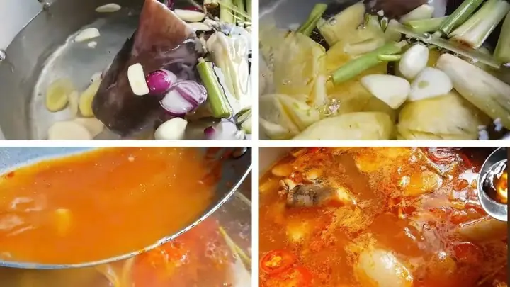 Nấu Nước Lẩu Cá Basa Chuẩn Vị Miền Tây