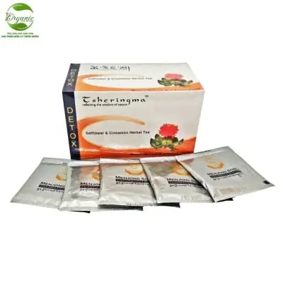 Trà Detox Thảo Dược Thanh Lọc Cơ Thể Hoa Rum Và Quế