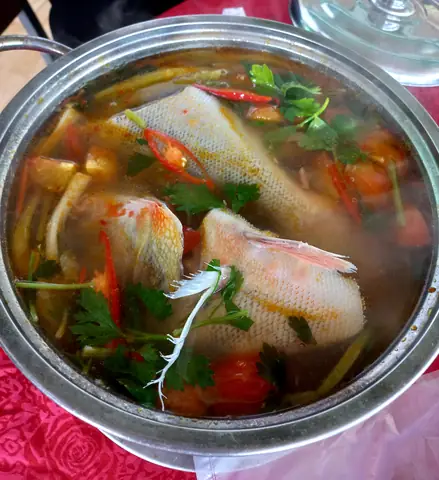Cá Hoàng Đế Hồ Trị An