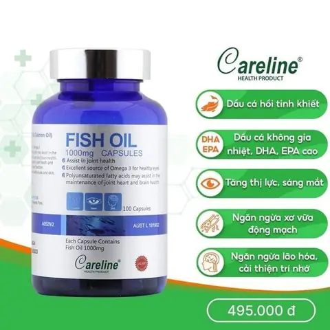 Công Dụng Của Fish Oil Careline