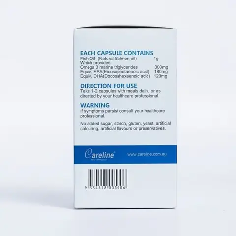 Thành Phần Ưu Việt Của Viên Uống Dha Fish Oil Careline