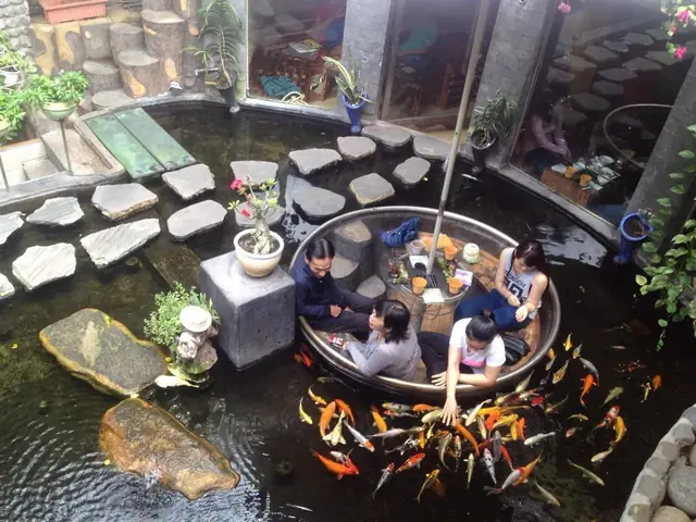 Oasis Cafe - Quán Cafe Cá Koi Lê Văn Sỹ, Quận Phú Nhuận