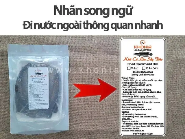 Nơi Bán Khô Cá Lóc Tp Hcm Của Khonia: