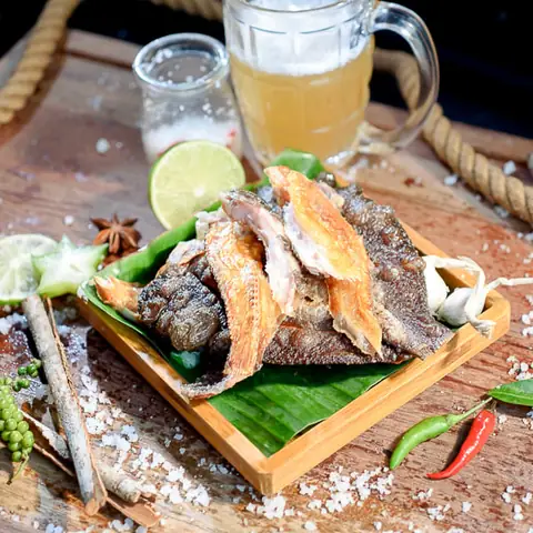 Khô Cá Lóc Chiên Giòn, Uốn Bia Mát Lạnh