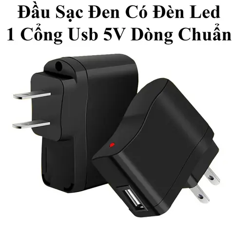 Cóc Sạc Trắng 5v - 2a Tia Sét Loại Tốt Chuẩn