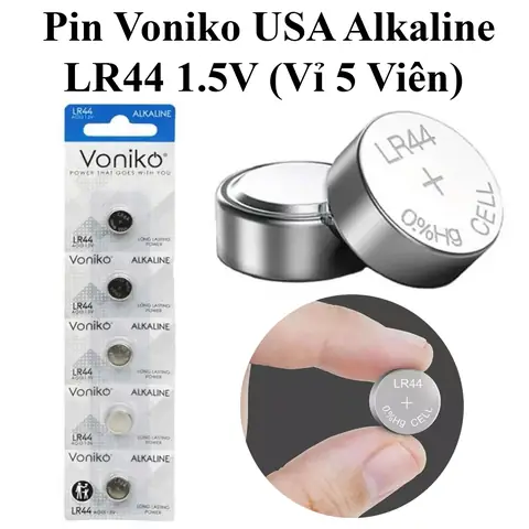 Vỉ 5 Viên Pin Voniko Usa Lithium Cr2025 3v Hàng Chính Hãng