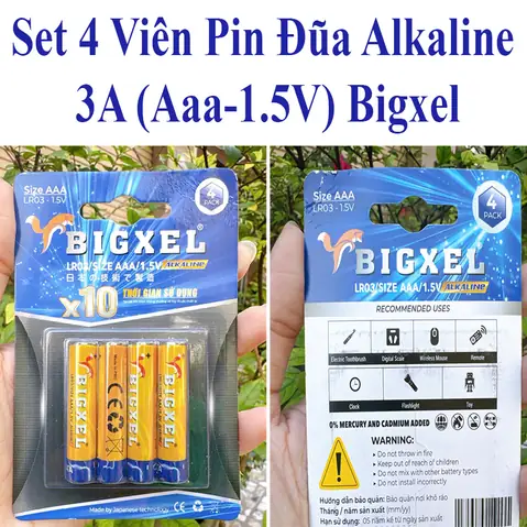 Set 20 Viên Pin Tiểu Aaa Maxell Super 1.5v (đen) Chính Hãng