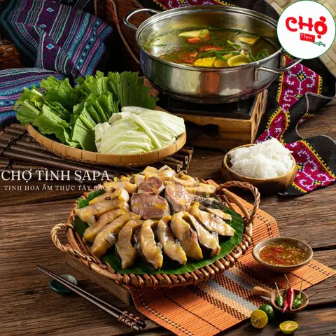 Nguyên Liệu Lẩu Cá Tầm Tươi Ngon Thượng Hạng