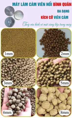 Các Loại Cám Công Nghiệp Cho Cá