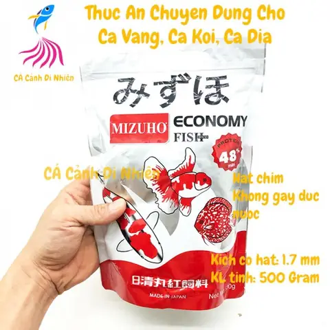 Cám Mizuho Cho Cá Vàng: Lựa Chọn Hoàn Hảo Để Cá Khỏe Mạnh Và Phát Triển Tối Ưu