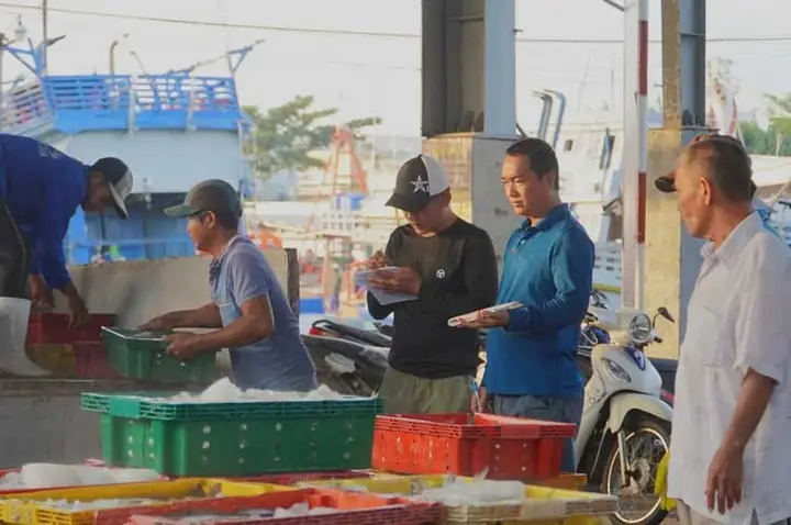 Cảng Cá Trần Đề Quản Chặt Nguồn Gốc Thủy Sản Xuất Khẩu