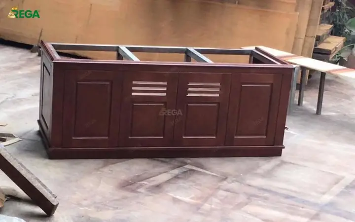 Chân Bể Cá Gỗ Công Nghiệp Có Thể Điều Chỉnh