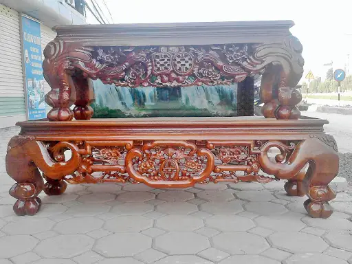 Chân Bể Cá Bằng Gỗ