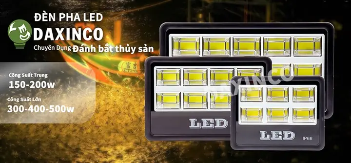Đèn Led Đánh Cá Kiểu Chiến Sỹ