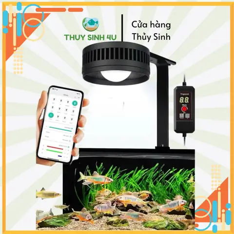 Đèn Rọi Bể Cá Deyao Rgb Và Hbpro 70w - Chỉnh App Dạng Lọn Nhôm