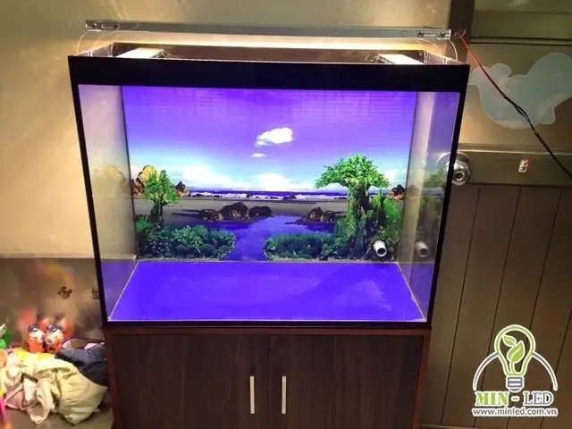 Mẫu Đèn Led Máng Nhôm Bể Cá