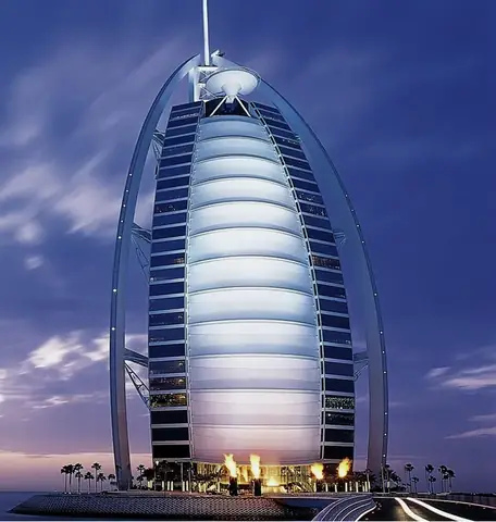 Dự Án Burj Al Arab Bể Led Light
