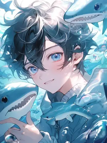 Full Bộ Cá Mập Cute Anime: Cool Ngầu, Bí Ẩn Và Lôi Cuốn