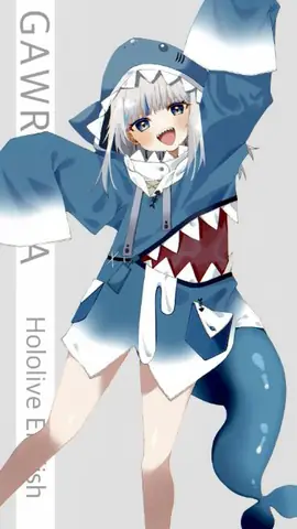 Cá Mập Cute Anime Nữ Cá Tính Vừa Dịu Dàng