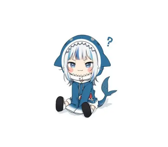 Cá Mập Cute Anime Nữ Cá Tính Vừa Dịu Dàng