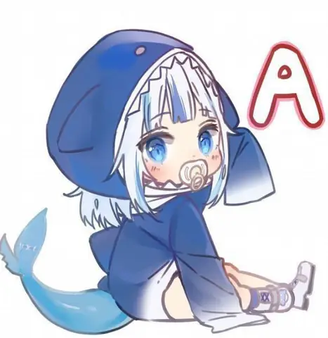 Cá Mập Cute Anime Nữ Cá Tính Vừa Dịu Dàng