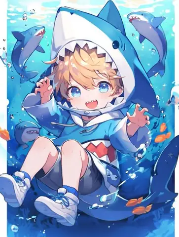 Full Bộ Cá Mập Cute Anime: Cool Ngầu, Bí Ẩn Và Lôi Cuốn