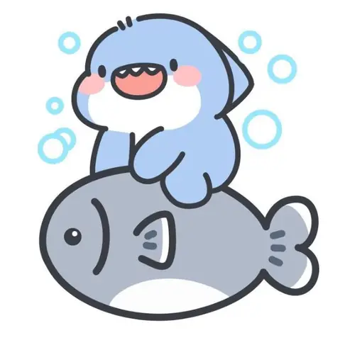 Anime Cá Mập Chibi Cute, Đáng Yêu Ngất Xỉu