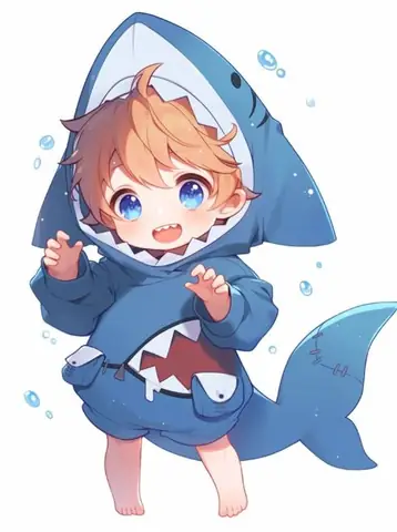 Full Bộ Cá Mập Cute Anime: Cool Ngầu, Bí Ẩn Và Lôi Cuốn
