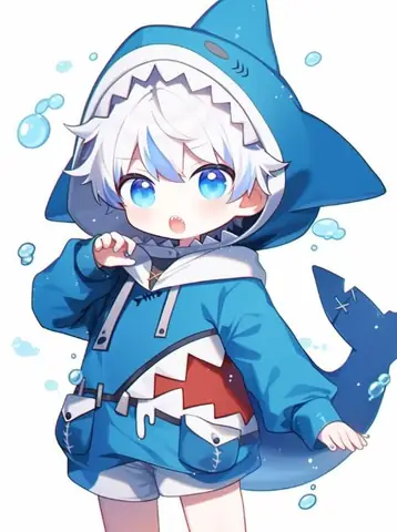 Full Bộ Cá Mập Cute Anime: Cool Ngầu, Bí Ẩn Và Lôi Cuốn
