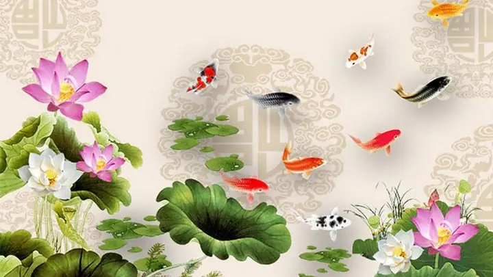 Hình Nền Cá Chép Hoa Sen Trong Văn Hóa Á Đông Có Ý Nghĩa Gì?